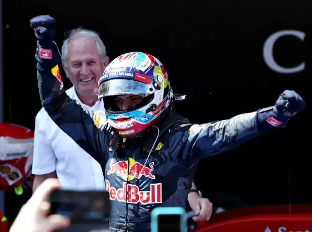 Titel-Bild zur News: Max Verstappen, Helmut Marko