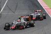 Haas in Spanien punktelos: Hartes Teamduell, viele Pannen