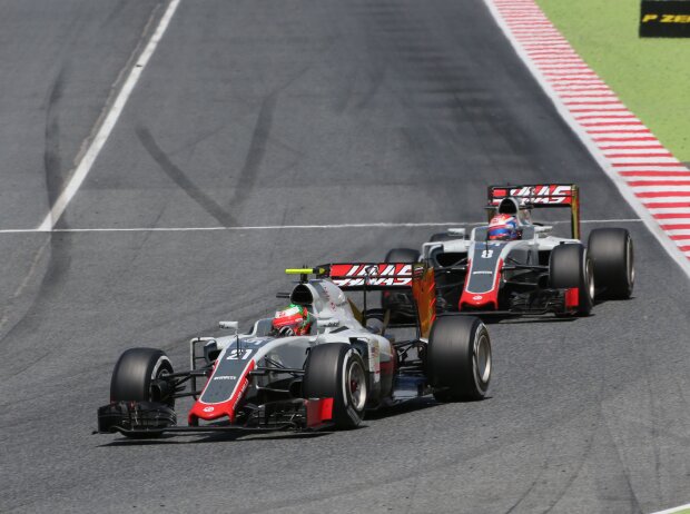 Titel-Bild zur News: Esteban Gutierrez, Romain Grosjean