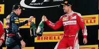 Bild zum Inhalt: "Das ist Max' Tag": Vettel trauert verlorenem Rekord nicht nach