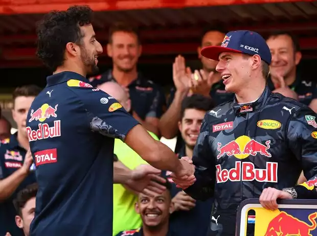 Max Verstappen, Daniel Ricciardo Titel-Bild zur News: Max Verstappen, Daniel Ricciardo