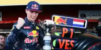 Bild zum Inhalt: Verstappen über Papa: "Ohne ihn hätte ich nicht gewonnen"