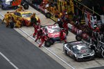 Kevin Harvick (Stewart/Haas), Austin Dillon (Childress) und Joey Logano (Penske) 