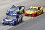 Chase Elliott (Hendrick), Jimmie Johnson (Hendrick) und Joey Logano (Penske) 