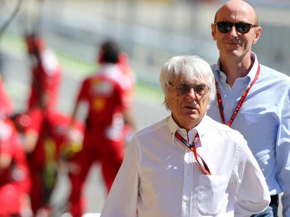 Bernie Ecclestone und Donald Mackenzie