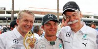 Bild zum Inhalt: Daimler-Chef Zetsche: Rosberg-Erfolge bergen auch Gefahr