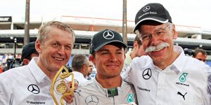 Daimler-Chef Zetsche: Rosberg-Erfolge bergen auch Gefahr