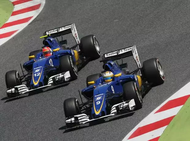 Titel-Bild zur News: Marcus Ericsson, Felipe Nasr