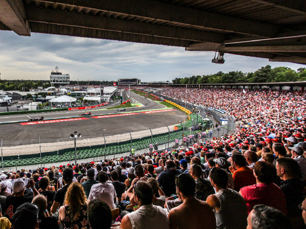 Zuschauer am Hockenheimring