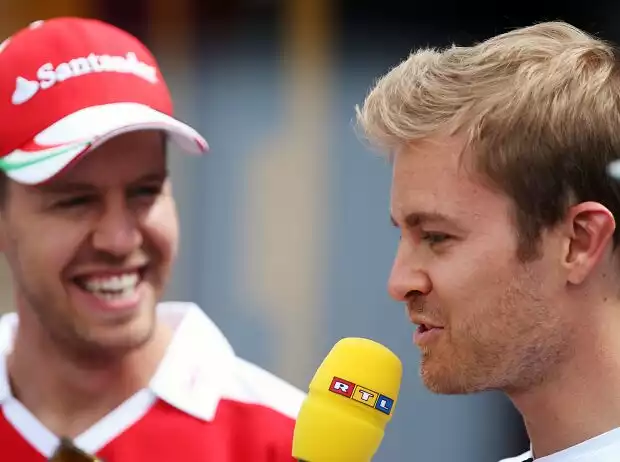 Sebastian Vettel, Nico Rosberg Titel-Bild zur News: Sebastian Vettel, Nico Rosberg