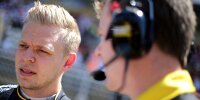 Bild zum Inhalt: Renault: Magnussen entschuldigt sich für teaminterne Kollision