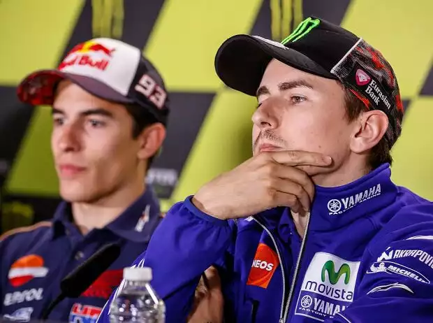 Marc Marquez, Jorge Lorenzo Titel-Bild zur News: Marc Marquez, Jorge Lorenzo