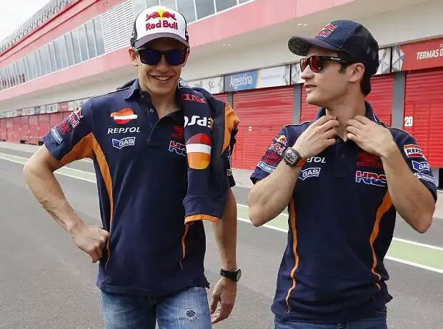 Titel-Bild zur News: Marc Marquez, Daniel Pedrosa