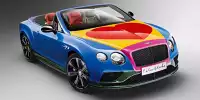 Bild zum Inhalt: Sir Peter Blake: Pop-Art-Bentley mit großem Herzen