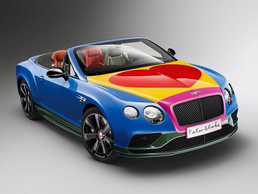 Sir Peter Blake und sein Bentley Continental V8 Convertible
