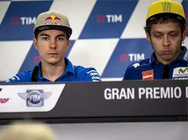 Valentino Rossi, Maverick Vinales Titel-Bild zur News: Valentino Rossi, Maverick Vinales