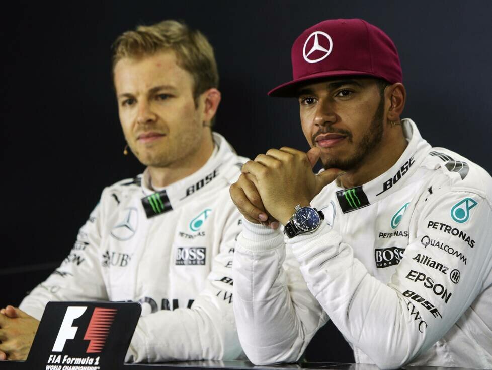 Nico Rosberg, Lewis Hamilton