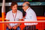Fernando Alonso und Carmelo Ezpeleta