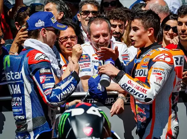 Jorge Lorenzo, Marc Marqquez Titel-Bild zur News: Jorge Lorenzo, Marc Marqquez