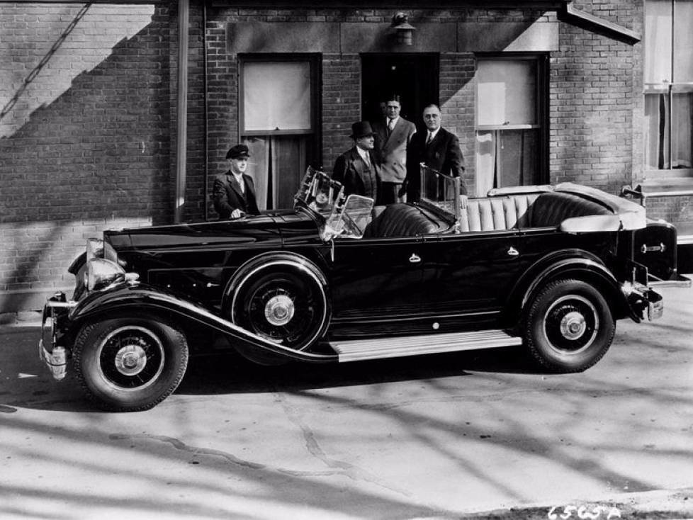 Franklin D. Roosevelt fuhr einen Packard Phaeton von 1932