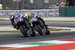 Jorge Lorenzo vor Valentino Rossi 