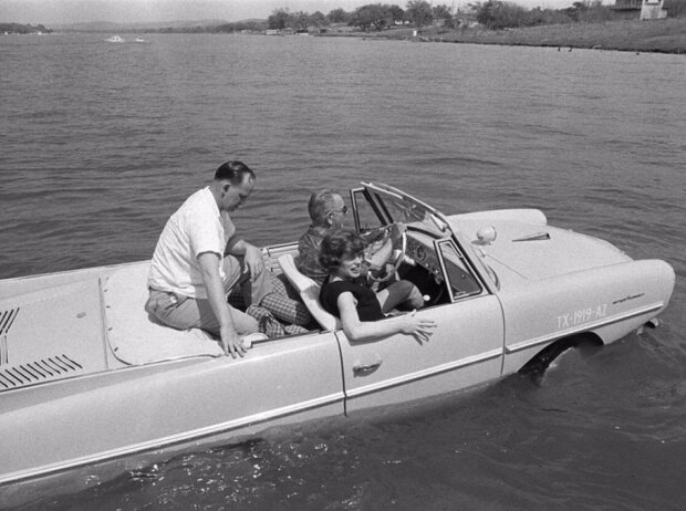 Lyndon B. Johnson fuhr ein Amphicar von 1961 