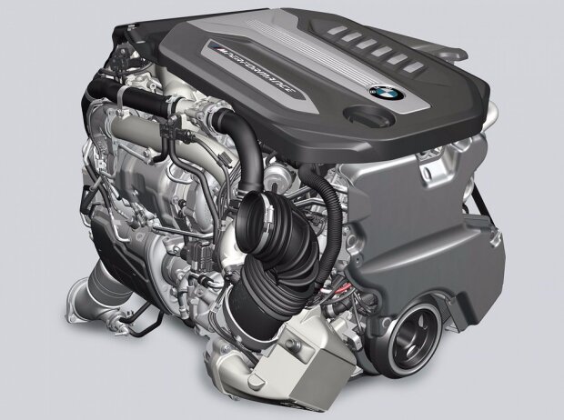 Motor des BMW 750d xDrive Motor des BMW 750d xDrive