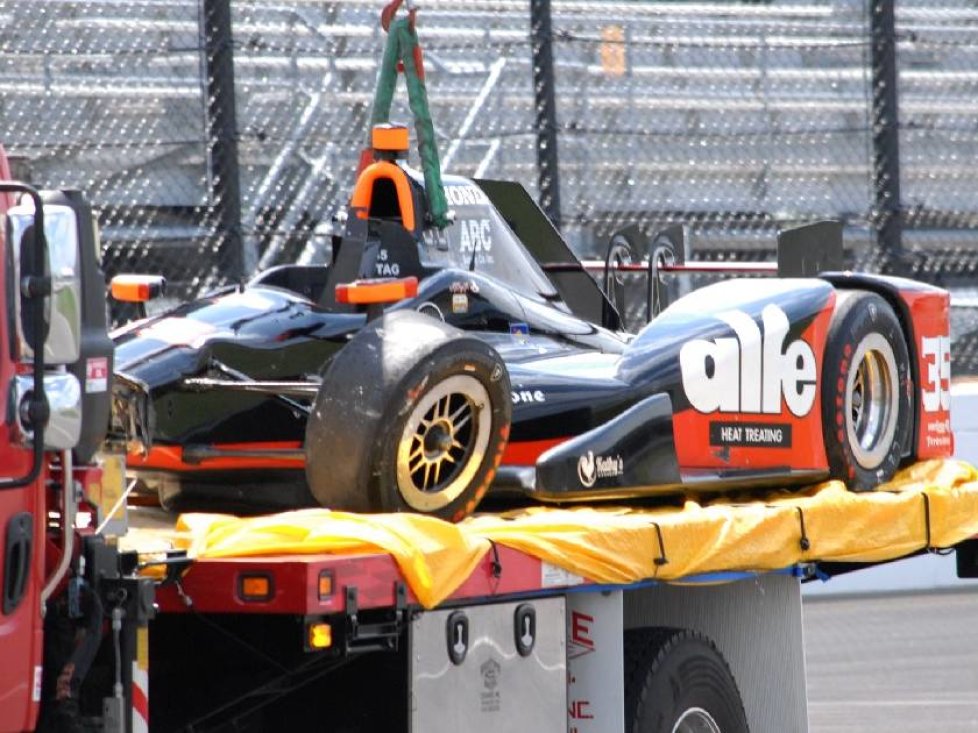 Alex Tagliani, Abschleppwagen