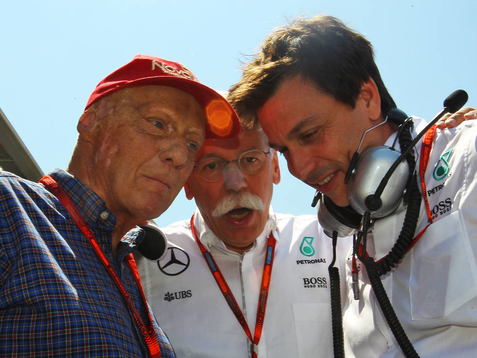 Niki Lauda, Toto Wolff