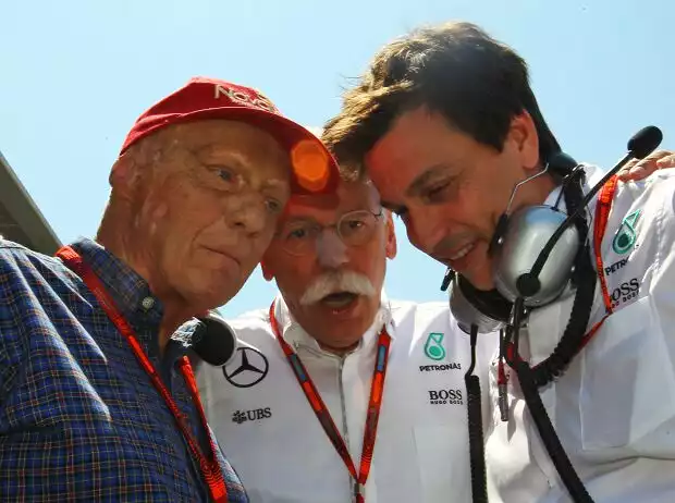 Niki Lauda, Toto Wolff Titel-Bild zur News: Niki Lauda, Toto Wolff