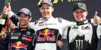 Mattias Ekström, Petter Solberg, Sebastien Loeb