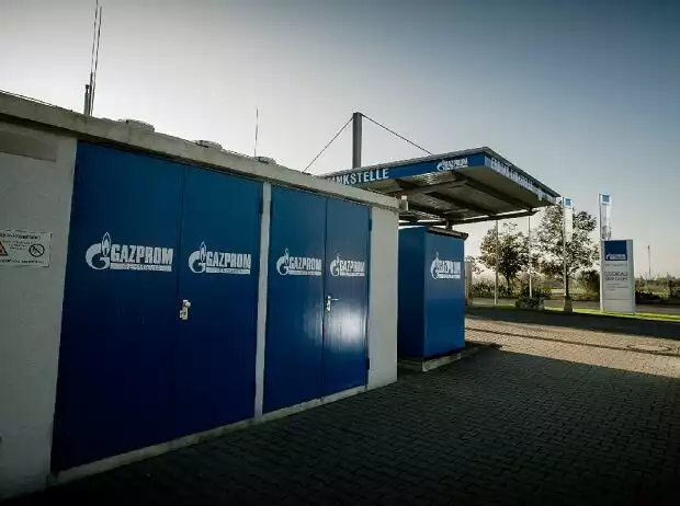 Erdgas-Tankstelle von GAZPROM Titel-Bild zur News: Erdgas-Tankstelle von GAZPROM