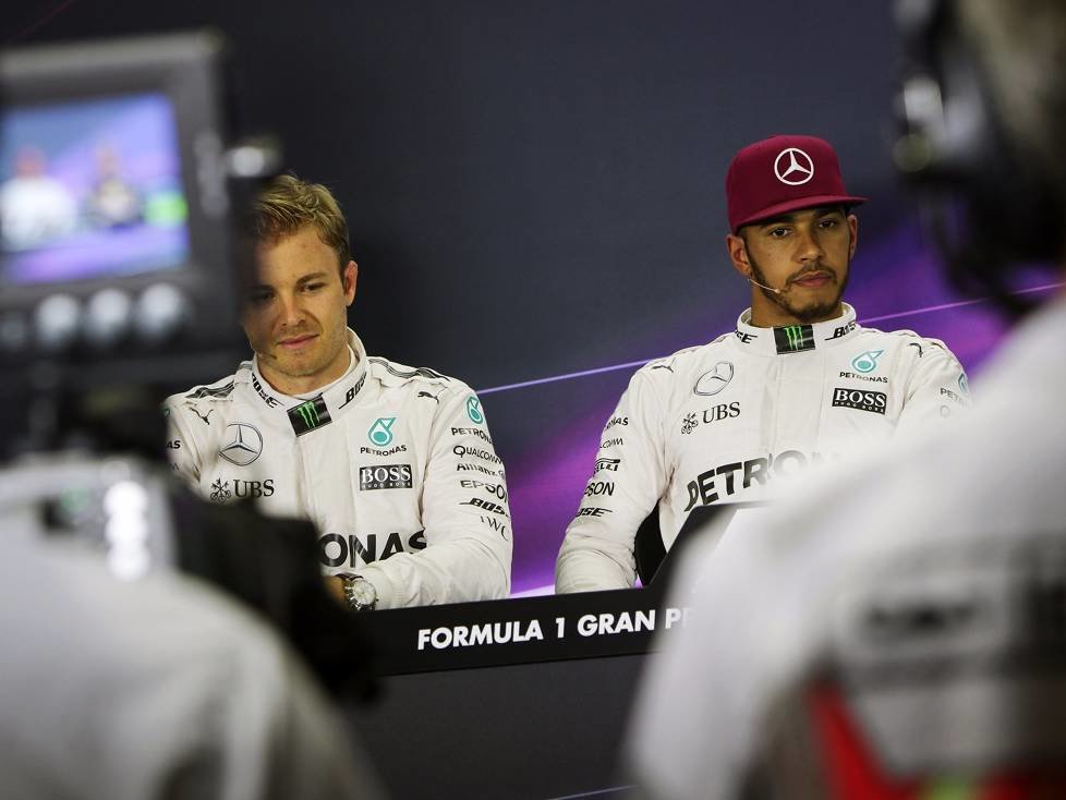 Kamera, Nico Rosberg, Lewis Hamilton