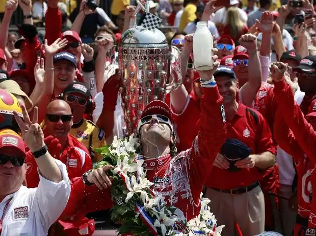 Dario Franchitti, Dan Wheldon Titel-Bild zur News: Dario Franchitti, Dan Wheldon