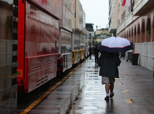 Titel-Bild zur News: Regen in Monaco