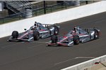 Juan Pablo Montoya (Penske) und Will Power (Penske) 