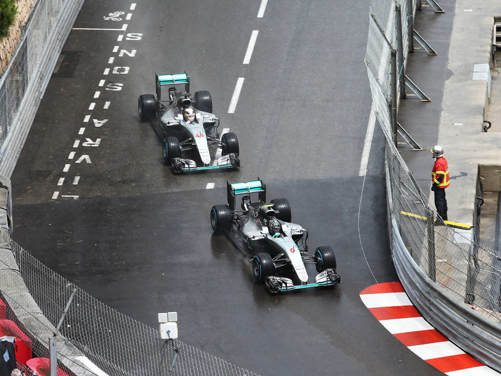 Nico Rosberg, Lewis Hamilton