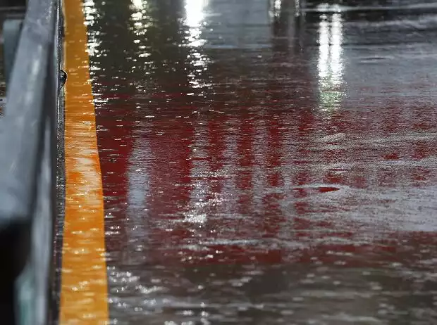 Regen in Monaco Titel-Bild zur News: Regen in Monaco