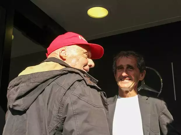 Niki Lauda, Alain Prost Titel-Bild zur News: Niki Lauda, Alain Prost