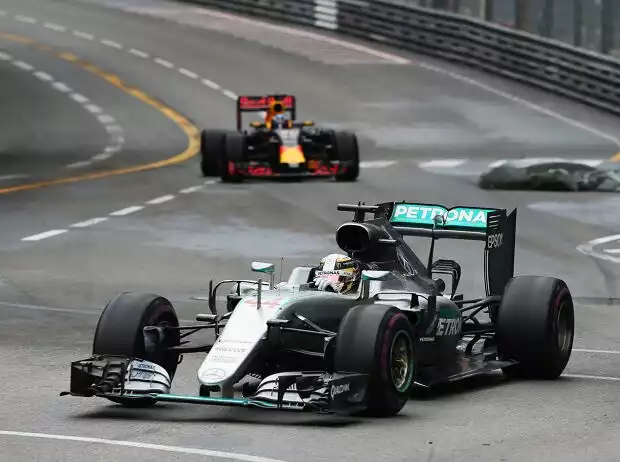 Titel-Bild zur News: Lewis Hamilton, Daniel Ricciardo