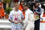 Lewis Hamilton (Mercedes) mit Justin Bieber