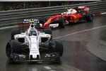 Valtteri Bottas (Williams) und Kimi Räikkönen (Ferrari) 