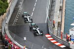 Nico Rosberg (Mercedes) und Lewis Hamilton (Mercedes) 