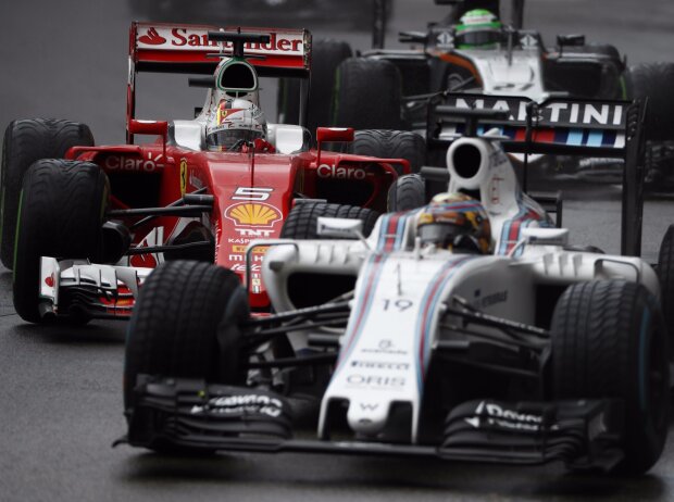 Felipe Massa, Sebastian Vettel, Nico Hülkenberg