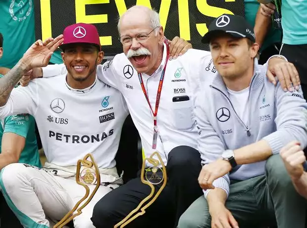 Lewis Hamilton, Nico Rosberg Titel-Bild zur News: Lewis Hamilton, Nico Rosberg