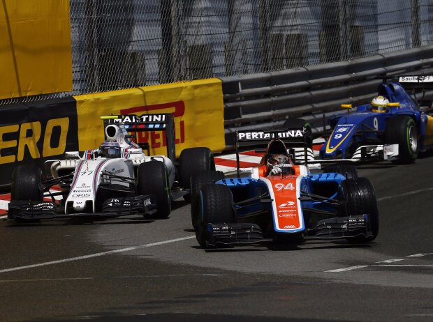 Pascal Wehrlein, Valtteri Bottas, Marcus Ericsson Pascal Wehrlein, Valtteri Bottas, Marcus Ericsson