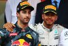 Bild zum Inhalt: Lob von Lewis Hamilton: "Ricciardo einer der besten Fahrer"