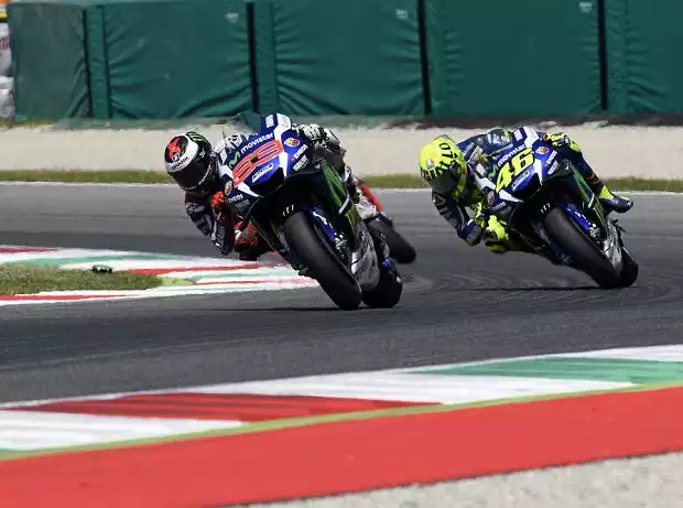 Jorge Lorenzo, Valentino Rossi Titel-Bild zur News: Jorge Lorenzo, Valentino Rossi
