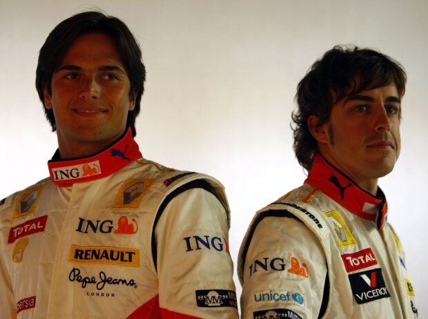 Fernando Alonso, Nelson Piquet Jun. Fernando Alonso, Nelson Piquet Jun.