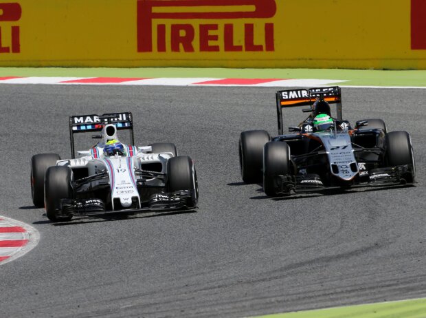 Titel-Bild zur News: Felipe Massa, Nico Hülkenberg